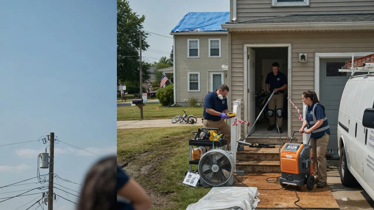 Water Damage Repair in Sheridan, MI near me